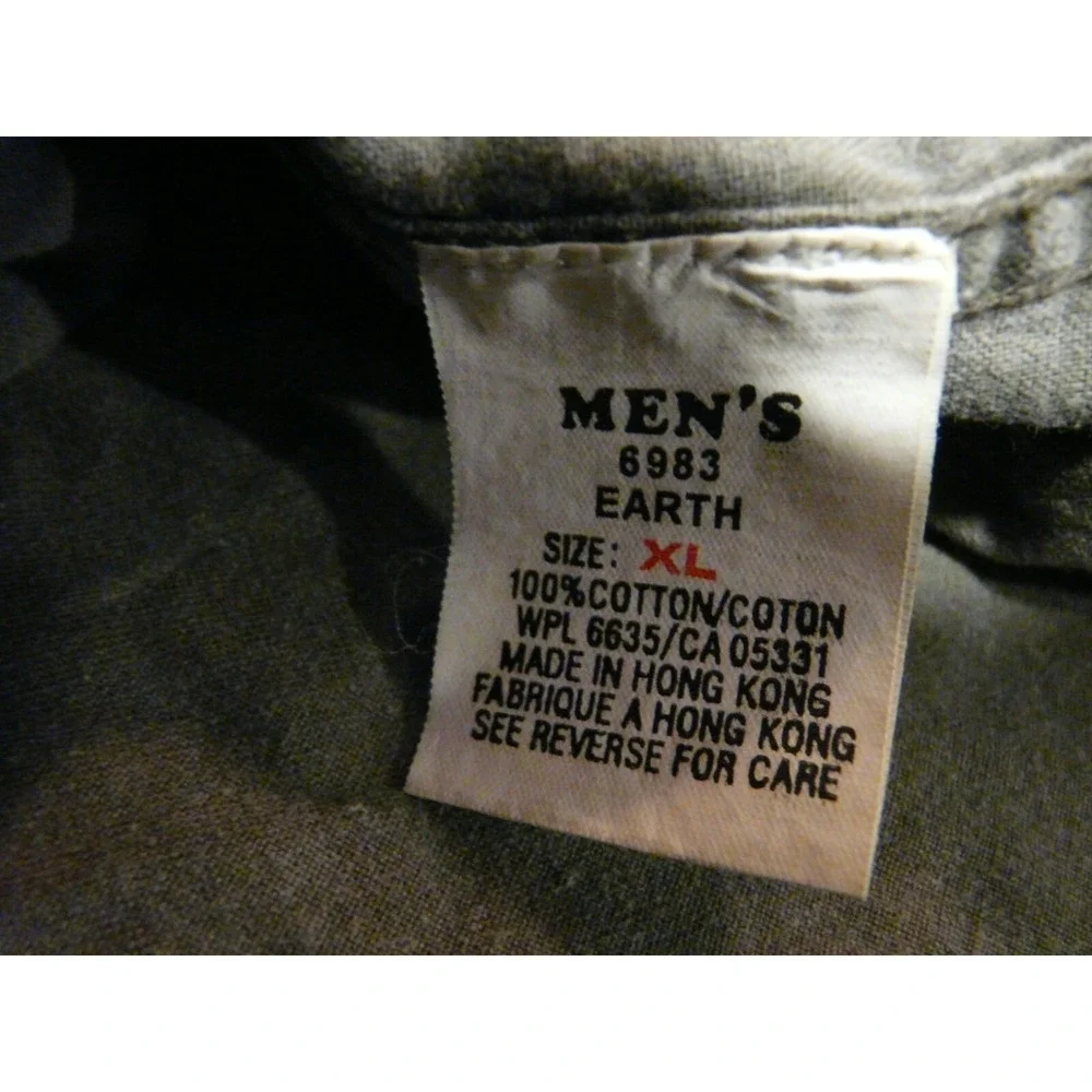 Vtg WOOLRICH Rugged Outdoorwear‎ Mens XL Work Outdoor Shirt Pockets Khaki Green
